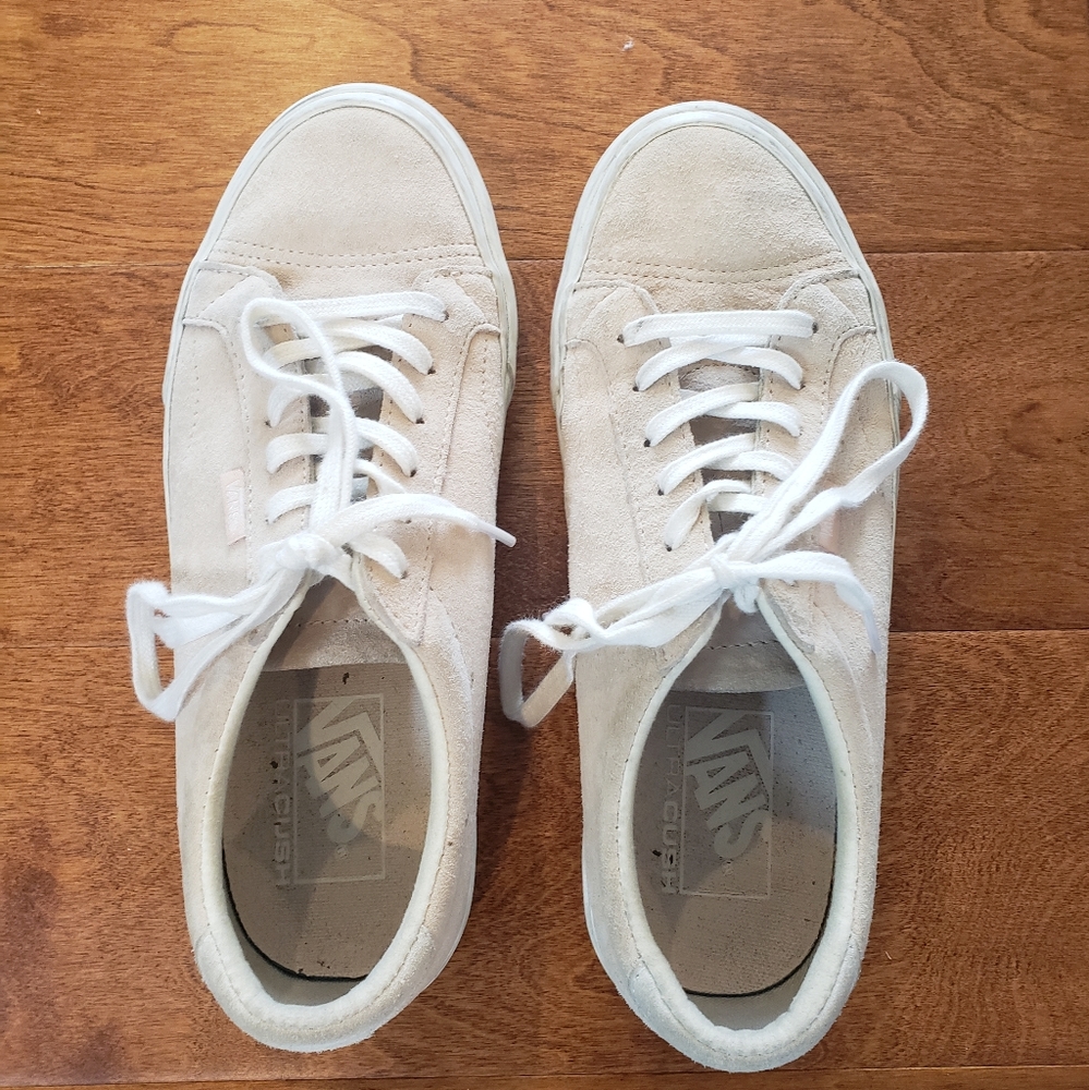 VANS Light Pink Suede Shoes